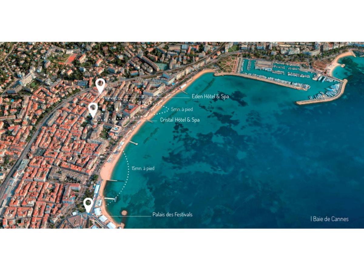 Eden Hotel & Spa Канны Экстерьер фото